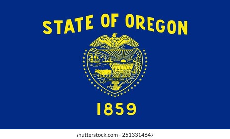 Flagge von Oregon, Oregon Flagge