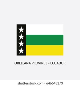 Flag of Orellana Province - Ecuador