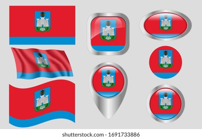 The Flag of Oryol, Russia