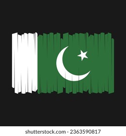 Ilustración del vector de Pakistán