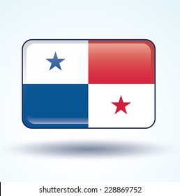 Flag of Panama,vector illustration