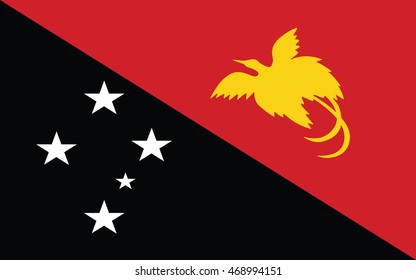 Flag of Papua New Guinea