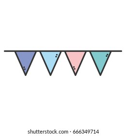 flag party to decoration design