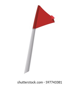 Flag or pennant icon vector illustration graphic design