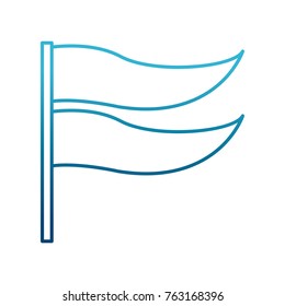 Flag pennant symbol