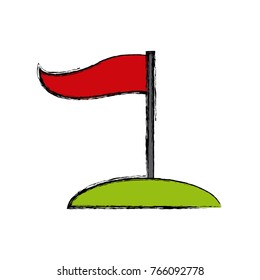 Flag pennant symbol
