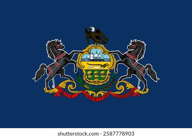 Flag of Pennsylvania, 3:2 Format, Pennsylvania Flag