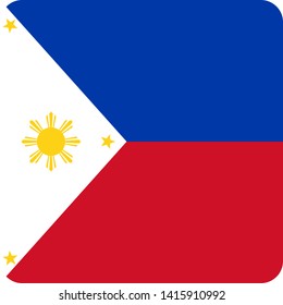 flag philippines illustration vector eps download
