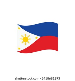 Flag of Philippines vector symbol