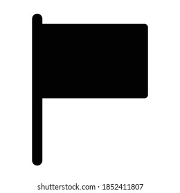 Flag pixel-perfect icon for design work such as website, application, infographic, book, magazine, presentation, poster, screen printing.