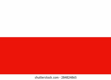 Flag of the Poland.