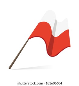 flag of poland, polish flag