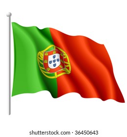 7,740 Portugal Flag Waving Images, Stock Photos & Vectors 