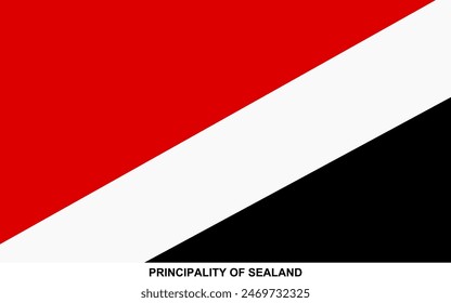 Flag of PRINCIPALITY OF SEALAND, PRINCIPALITY OF SEALAND national flag