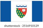Flag of the province of Canada - Northwest Territories