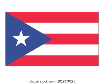 Flag of Puerto Rico