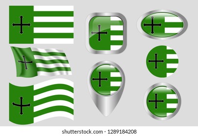 Flag of Añasco, Puerto Rico