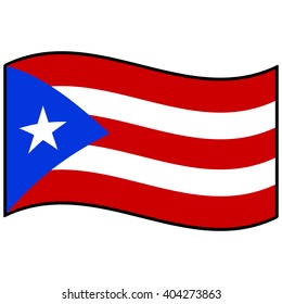 Flag of Puerto Rico