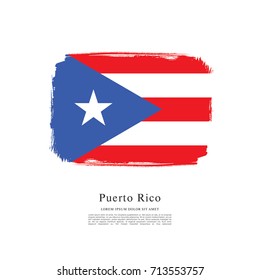 Flag Of Puerto Rico