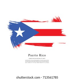 Flag Liberia Brush Stroke Background Stock Vector (Royalty Free ...