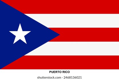 Flag of PUERTO RICO, PUERTO RICO national flag