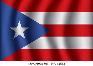 Flag of Puerto Rico.Puerto Rico. Puerto Rico.Puerto Rico Icon vector illustration eps10.
