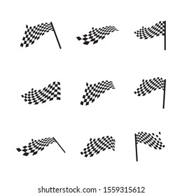 Diseño de ilustración de icono del vector de la raza de indicador