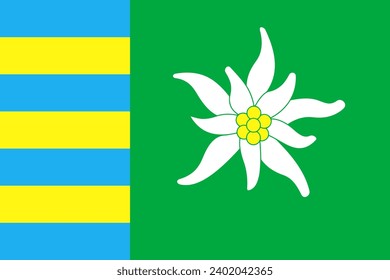 Die Flagge eines Rakhiv-Regimes