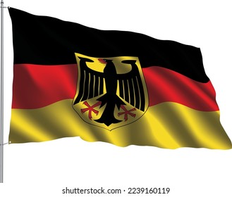 flag relation country hanging fabric travel immigration consultancy visa transparent GERMANY