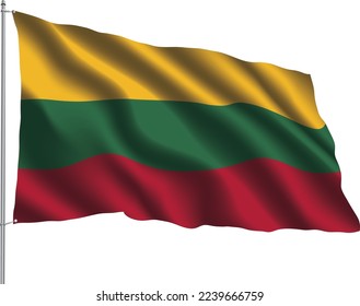 flag relation country hanging fabric travel immigration consultancy visa transparent LITHUANIA