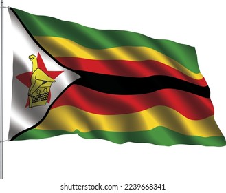 relación de bandera país tejido colgante viaje consultor de inmigración transparente ZIMBABWE
