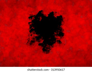 The flag of the Republic of Albania in Vector Square Design