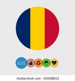 Flag of the Republic of Chad