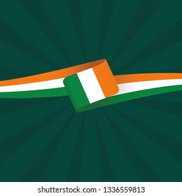 Flag of Republic of Ireland.