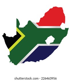 1,087 South african flag drawing Images, Stock Photos & Vectors ...