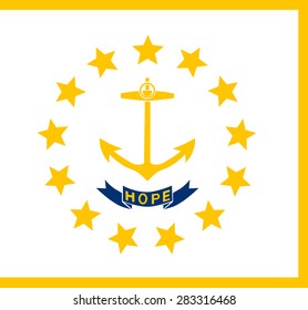 flag of Rhode island