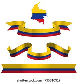 Flag ribbon art design 8.