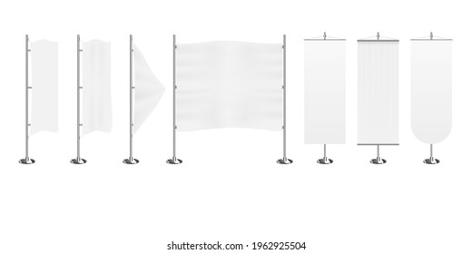 Flag . Roll-up banner display 