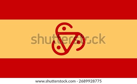 Flag of the Ror Empire, representing the ancient Sindhi kingdom of the Ror Dynasty. Symbol of Sindh history, heritage, and early Indian civilization.