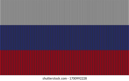 Flagge Russlands .
Die Nationalflagge Russlands   

