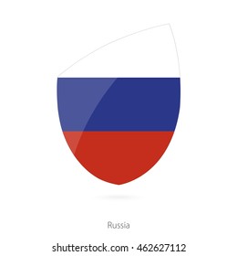 Flag of Russia. Vector Illustration.
