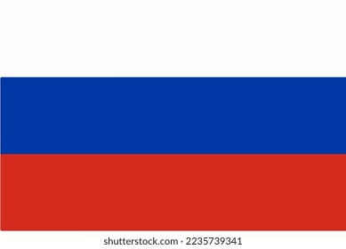flag of Russia vector ilustration