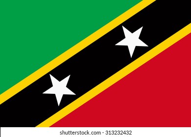 Flag of Saint Kitts and Nevis