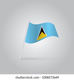 Flag of Saint Lucia