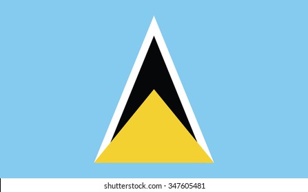 Flag of Saint Lucia