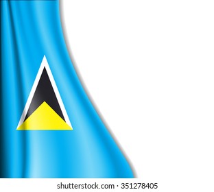 Flag of Saint Lucia