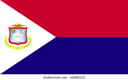 Sint Maarten Flag 3x5 ft Netherlands Dutch Saint Martin Caribbean Island Nation 