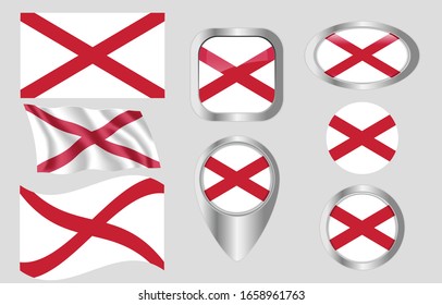 The Flag of Saint Patrick's Saltire