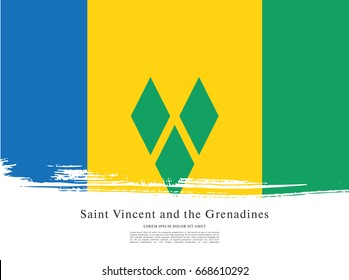 Flag of Saint Vincent and the Grenadines