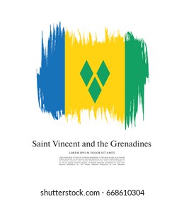 Flag of Saint Vincent and the Grenadines